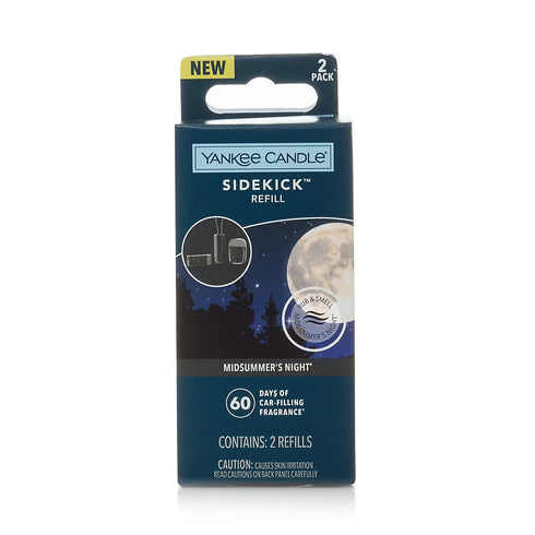 Yankee Candle Midsummer's Night Sidekick Vent Clip Fragrance Refill Kit